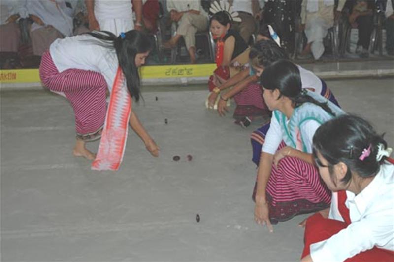 People playing Kang in Manipur