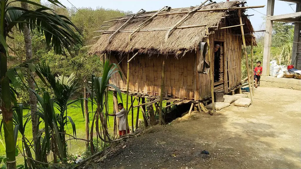 Tripuri Traditional House